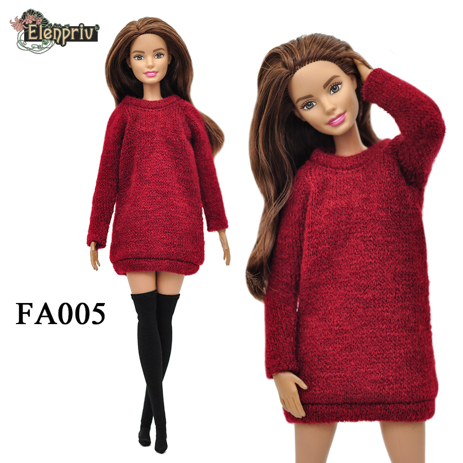 barbie sweater dress doll