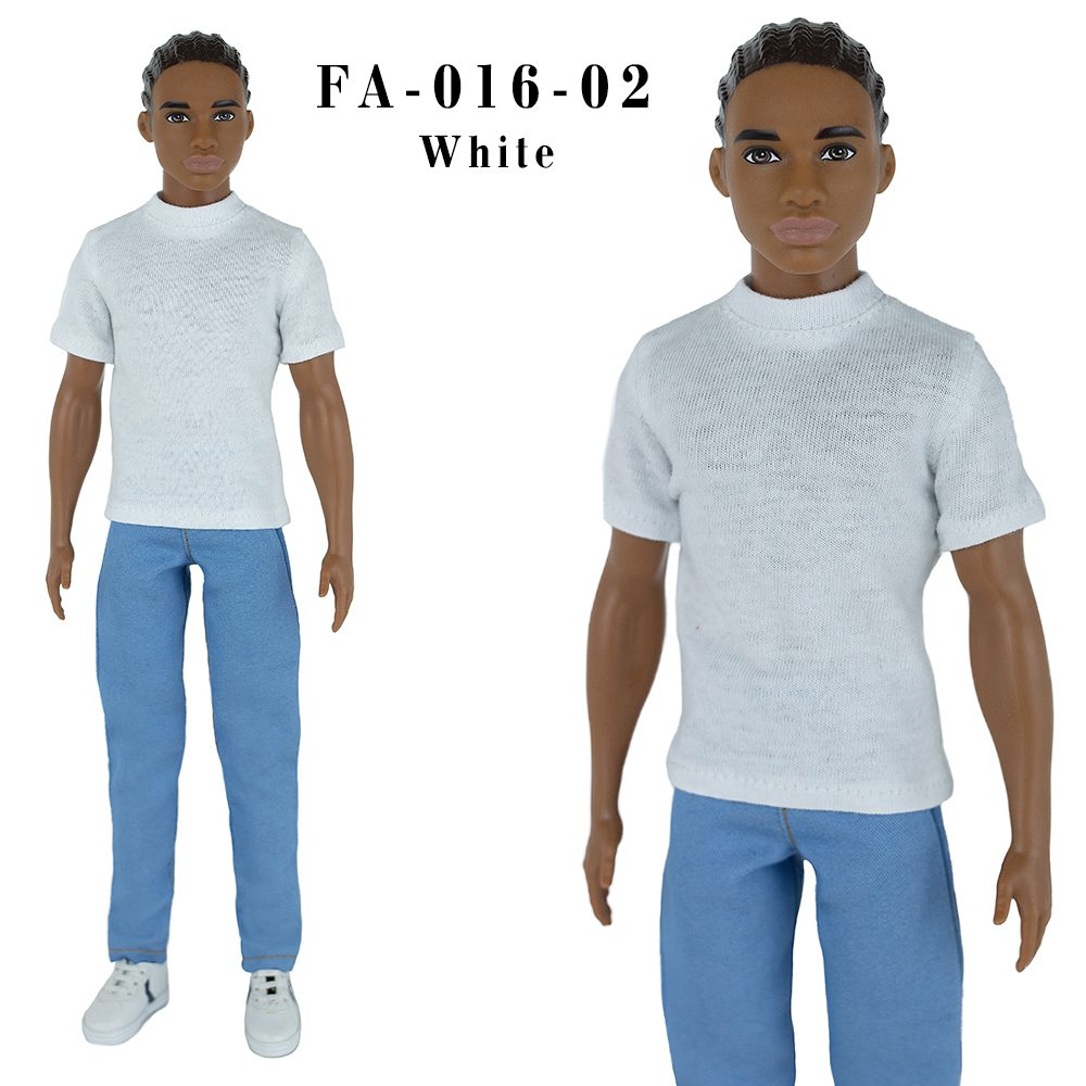 1/6 Boy Doll Clothes For Ken Doll Outfits Green T-shirt Shorts