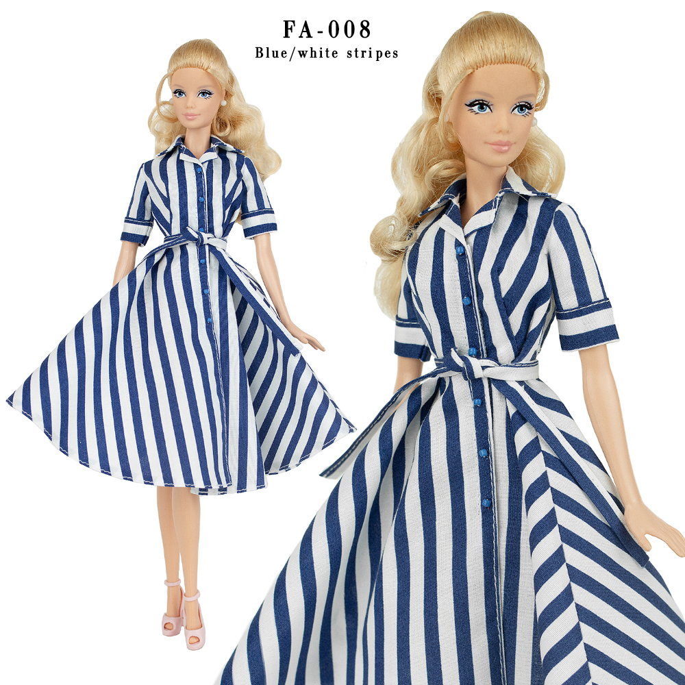 barbie striped dress