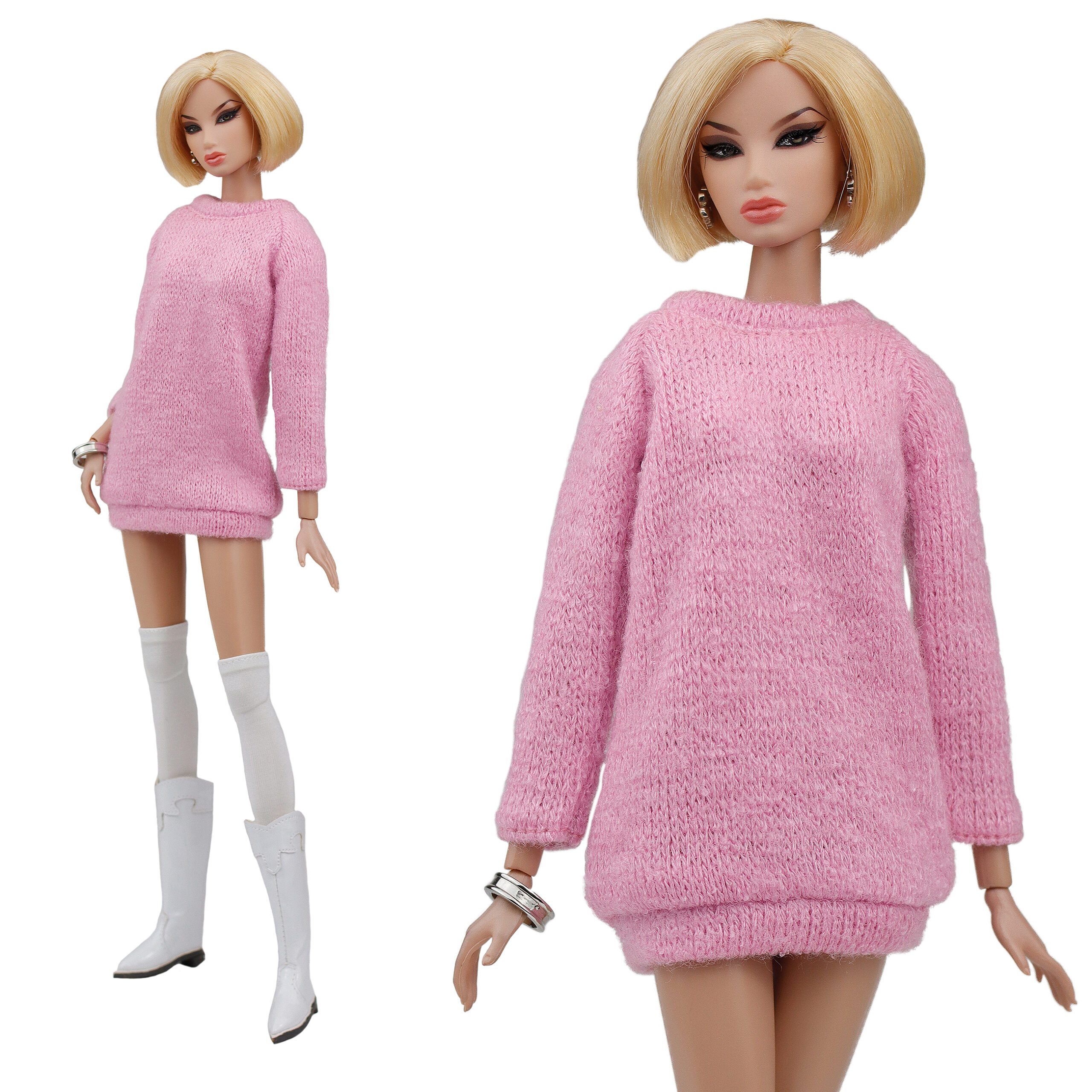Silver tunic & pink leggings, Liv Dolls Wiki