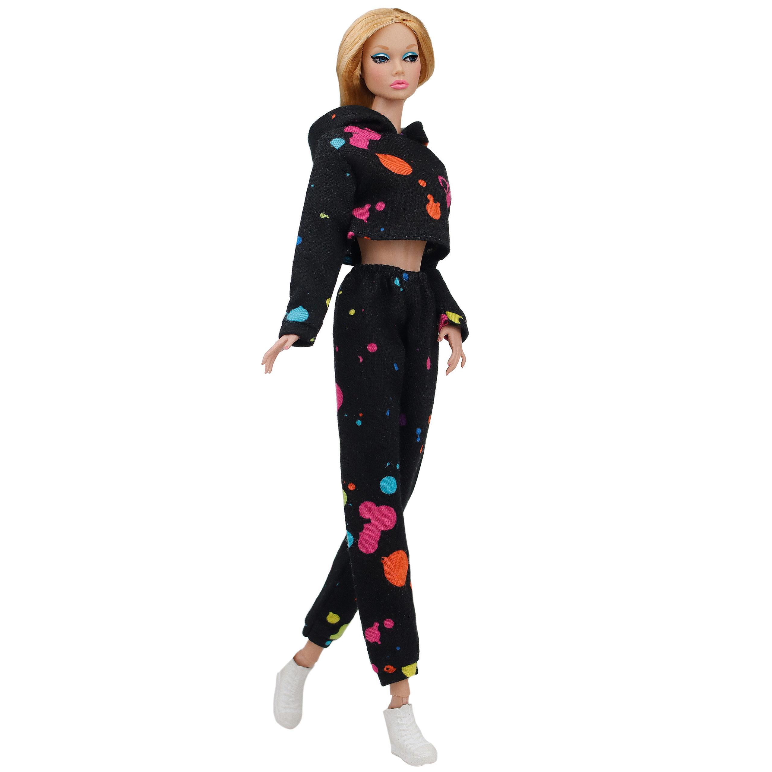 FA-027 Colorful printed tracksuit outfit for 11 1/2 Prime; Brb