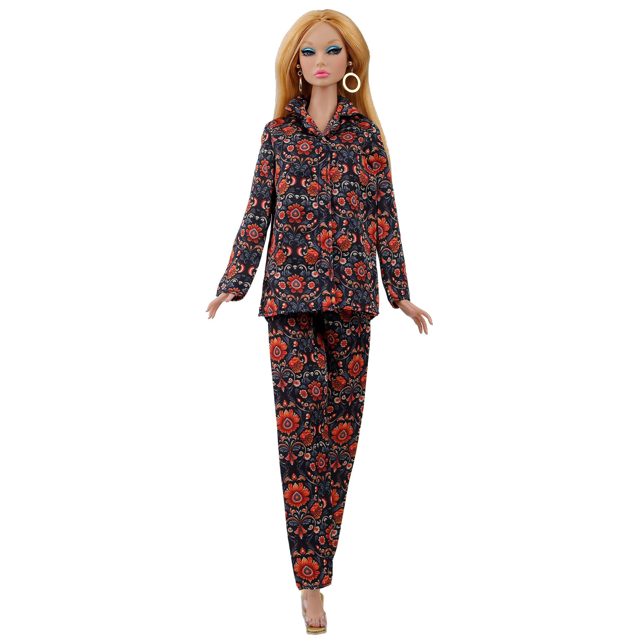 The New York Doll Collection Set of Four Pajamas Fit India